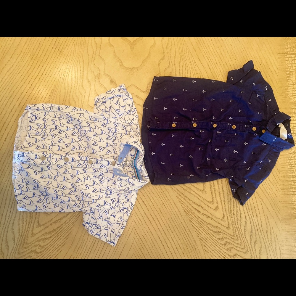 Toddler button down shirt
